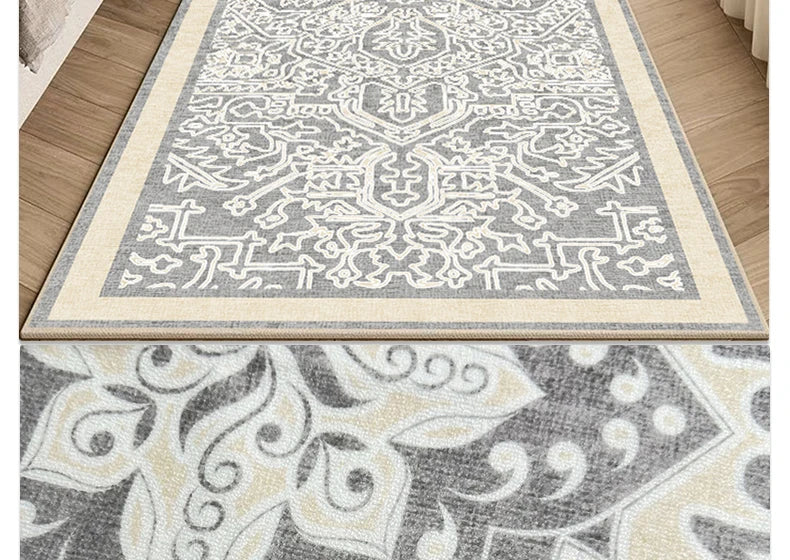 Élégance européenne-tapis à motif français Vintage pour la décoration de la chambre et du salon