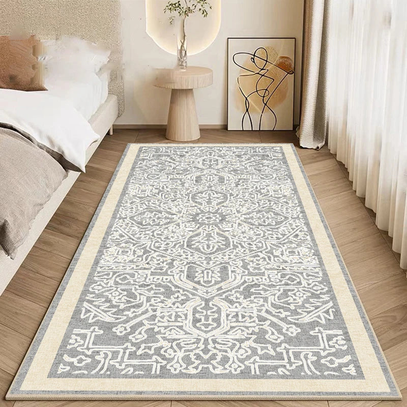 Élégance européenne-tapis à motif français Vintage pour la décoration de la chambre et du salon