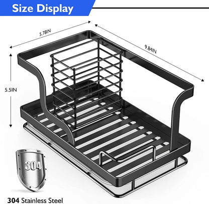 AquaRack – Stainless Steel Sink Organizer & Drainer