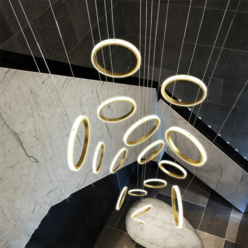 Crystal Cascade - Modern LED Ceiling Chandelier