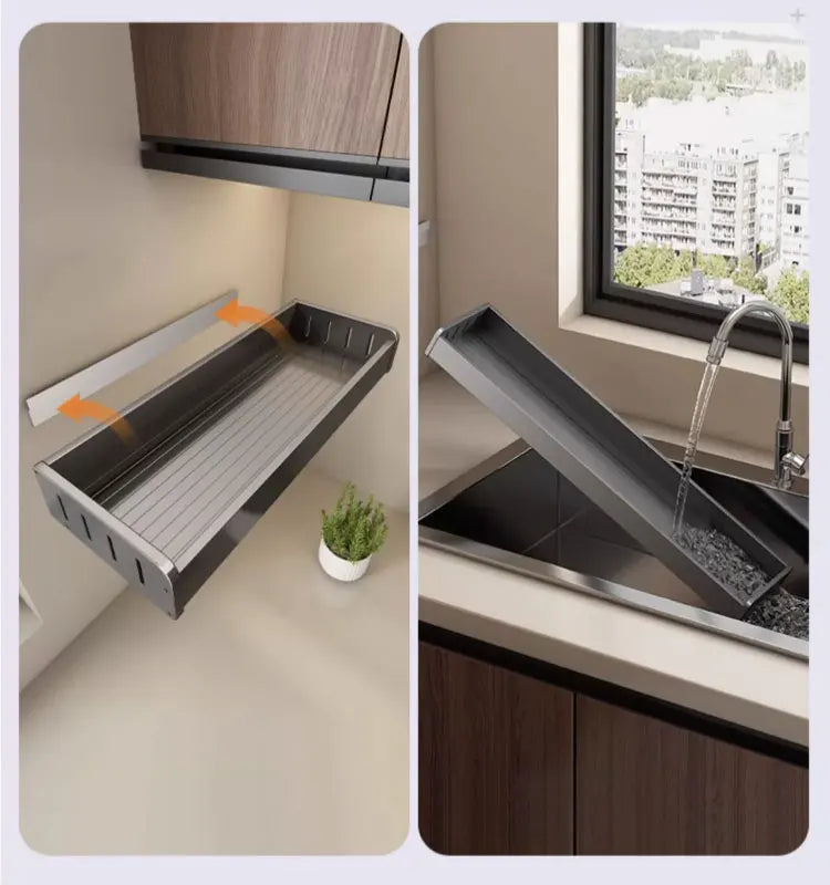 FlavorHanger - Spice Rack with Hooks for Kitchen Storage