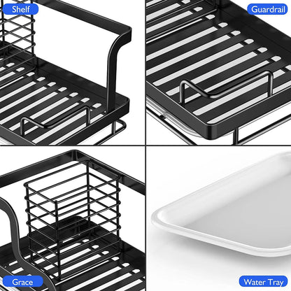 AquaRack – Stainless Steel Sink Organizer & Drainer