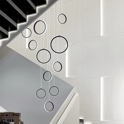 Crystal Cascade - Modern LED Ceiling Chandelier