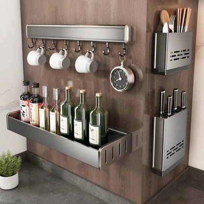 FlavorHanger - Spice Rack with Hooks for Kitchen Storage