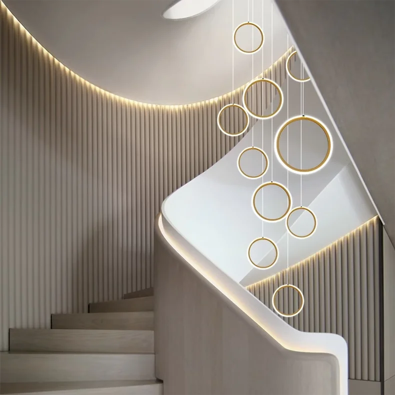 Crystal Cascade - Modern LED Ceiling Chandelier