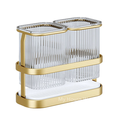Culinary Harmony – Multi-Functional Cutlery Organizer
