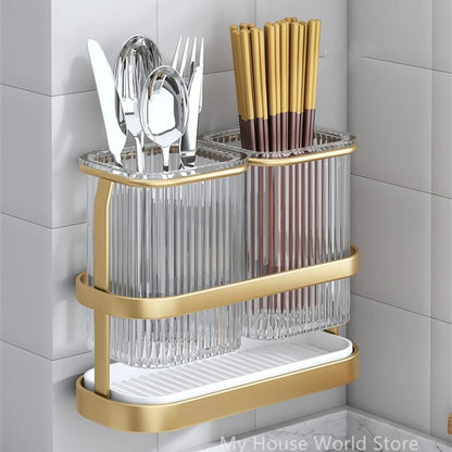 Culinary Harmony – Multi-Functional Cutlery Organizer