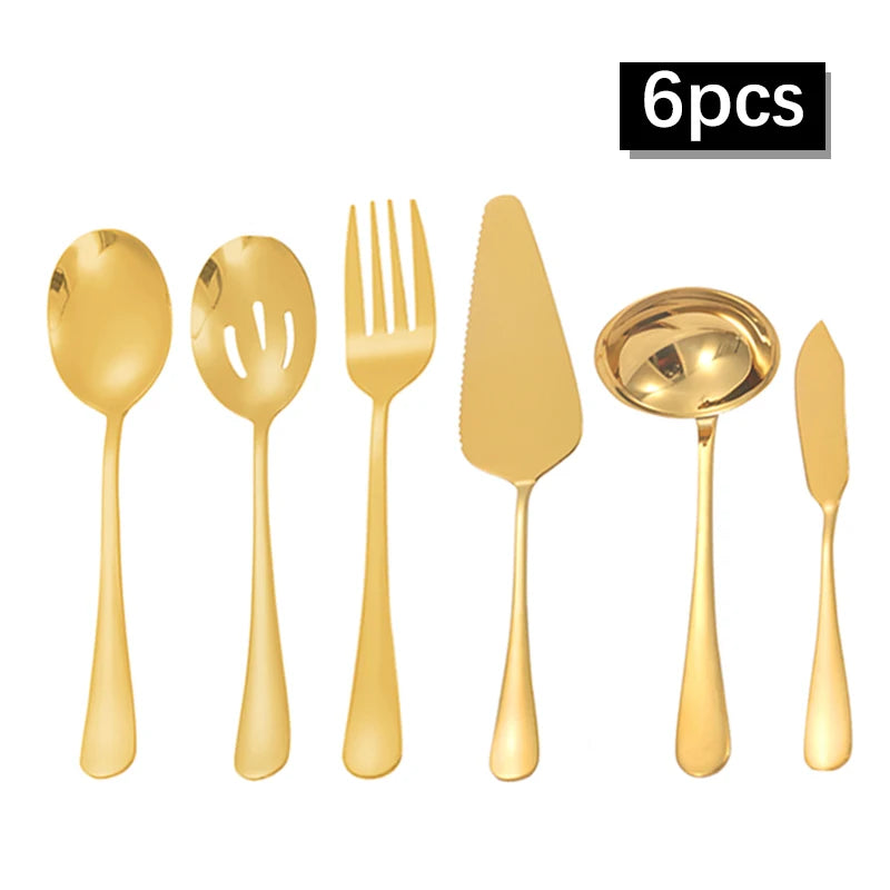 Gourmet Essentials - Stainless Steel Utensils Set for Every Meal