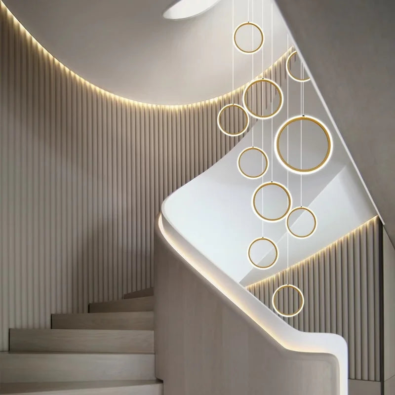 Crystal Cascade - Modern LED Ceiling Chandelier