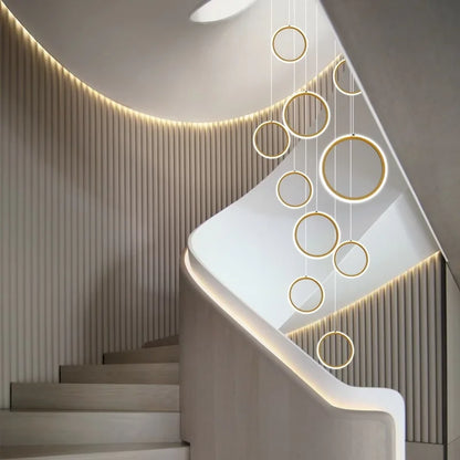 Crystal Cascade - Modern LED Ceiling Chandelier