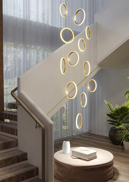 Crystal Cascade - Modern LED Ceiling Chandelier